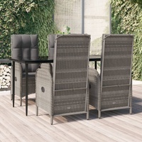 Horvelis Reclining Garden Dining Set