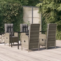 Ruvine Adjustable-Back Outdoor Dining Set