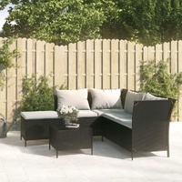 Avemra Storage Corner Garden Lounge Set