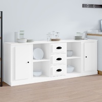 Sideboards 3 pcs Engineered Wood