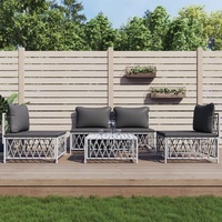 Elvanor Modular Steel Garden Lounge Set