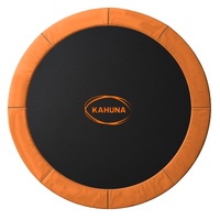 Kahuna 10ft Replacement Trampoline Safety Pad Cover and Jumping Spring Mat - Orange