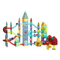 Kids Magnetic Tiles Blocks Dinosaur