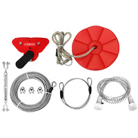 Lifespan Kids Woomera Flying Fox + Red Monkey Swing 