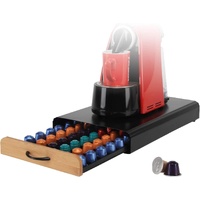 CARLA HOME Coffee Pods Holder Storage Drawer Compatible with 60 Nespresso Pods for Kitchen Storage & Organisation, Nespresso Pod Holder Coffee Machine