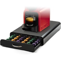 CARLA HOME Coffee Pods Holder Storage Drawer Compatible with 60 Nespresso Pods for Kitchen Storage & Organisation, Nespresso Pod Holder Coffee Machine