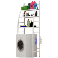 CARLA HOME 3-Tier Over Washing Machine Storage Rack for Laundry Room Space Saving, Towels, Detergent & Bathroom Essentials