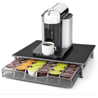CARLA HOME K-Cup Coffee Pod Drawer for 36 Coffee Pods Storage for Home Kitchen Counter Organizer