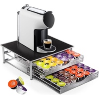 CARLA HOME K-Cup Coffee Pod Drawer for 72 Coffee Pods Storage for Home Kitchen Counter Organizer