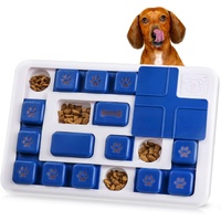 CARLA HOME Interactive Dog Puzzle Toy Slow Feeder Treat Dispenser for Dogs & Cats