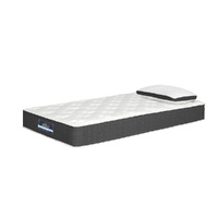 18cm Mattress Medium Soft w/Pillows Single