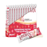 Maxines Burn Strawberry Ice Cream Bar 12x40g