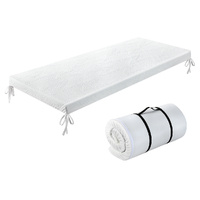 Dreamz Gel Memory Foam Mattress Topper Camping Bed Car Mattress Roll Floor Mat