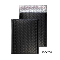 160x230mm Black Bubble Padded Envelope 50 Pack