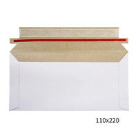 110x220mm White Peel & Seal Mailing Envelope 500 Pack