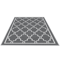Gardeon Outdoor Rugs 152x244cm Large Carpet Reversible Area Mat PP Dual-Sided Patio Rug Maroc