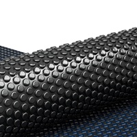 Aqua Buddy Pool Cover 600 Micron 7x4m Swimming Pool Solar Blanket Blue Black