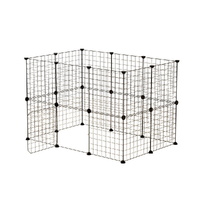 i.Pet Pet Dog Playpen Enclosure Cage 20 Panel Puppy Fence Play Pen Foldable Metal
