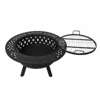  Fire Pit BBQ Grill Outdoor Fireplace