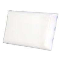 Dreamz Memory Foam Pillow Double Sided Soft Pillowcase Neck Shoulder Support