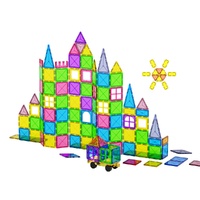 60pcs Kids Magnetic Tiles Blocks Building Educational Toys Children Gift