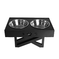  Elevated Pet Feeder Food Water