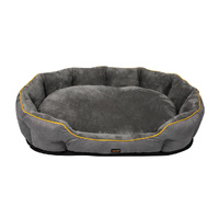 Electric Pet Heater Bed Heated L Grey Large