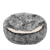  Pet Dog Calming Bed Warm Soft Plush M Medium