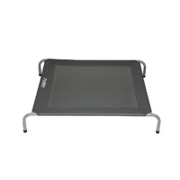  Elevated Trampoline Pet Bed Dog M Grey Medium