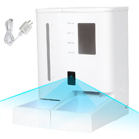 Pawz 2-in-1 Automatic Pet Cat Dog Feeder Water Set