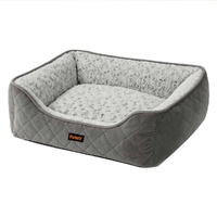 Pawz Pet Dog Calming Bed Fluffy Washable Cushion L