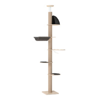 Pawz Cat Tree Tower Scratching Post Scratcher 300cm