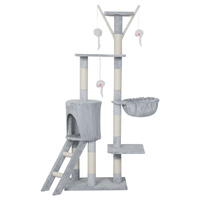 Pawz Cat Tree Scratching Post Scratcher 143cm Climbing