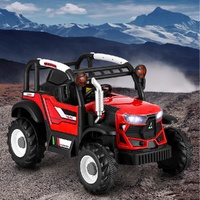 Kids Electric Ride On Car Off Road Jeep Remote 12V Red