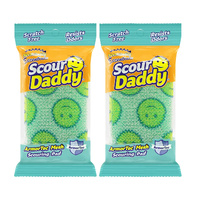 Scrub Daddy Essentials Scour - Green x2