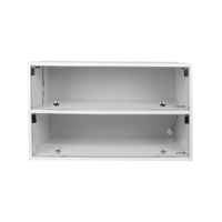  Shoes Storage Cabinet LED Sneaker White