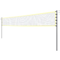 9M Portable Volleyball Net Set with Ball Boundary Lines Badminton Tennis