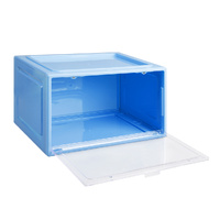  Sneaker Display Case Shoe Storage Blue