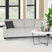 Milano 3 Seater Grey