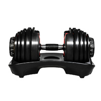 Centra 24kg Adjustable Dumbbell Set Home Gym