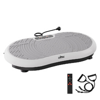 Centra Vibration Plate Train Exercise Machine White