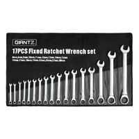 17pcs Ratchet Spanner Set Metric 6MM-30MM