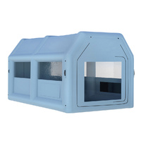 Inflatable Spray Booth 4X3M Car Paint Tent Filter System Blower