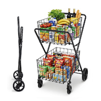 Emajin Foldable Shopping Trolley Cart