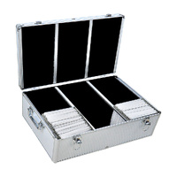 500 Discs Aluminium CD DVD Cases Bluray