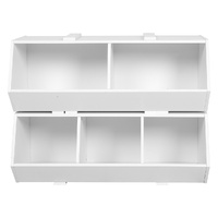  Kids Toy Box Shelf Storage Cabinet