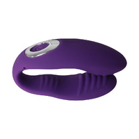  Vibrator Double Shock Clitoris Purple