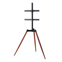 Artiss TV Stand 32-65 inch LED LCD Screen Wooden Tripod Easel Height Adjustable