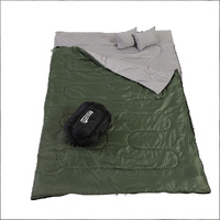  Sleeping Bag Double Bags Outdoor Army Green