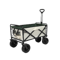 Garden Camping Trolley Outdoor Beige